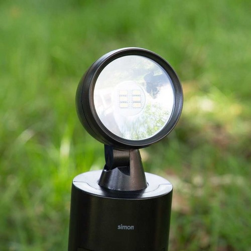 PROYECTOR LED CON TEMPORIZADOR 3W 300 LÚMENES LUZ FRÍA IP44 (CAJA) Simon