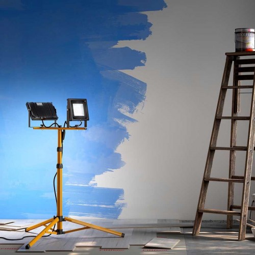 PROYECTOR LED 2X50W CON TRÍPODE SIMON