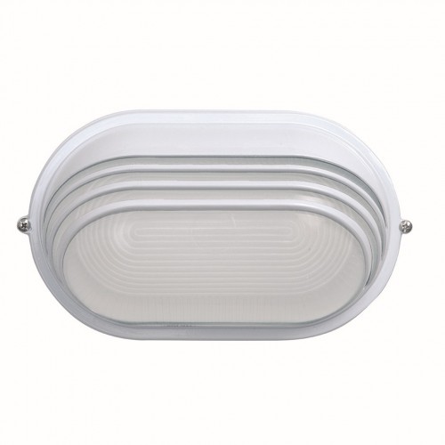 APLIQUE OVAL UPPSALA 60W IP54 BLANCO E-27 60W 220V Luxform