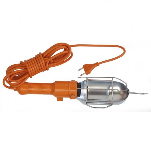 LÁMPARA PORTÁTIL 60W E-27 CON REJILLA METÁLICA Y 10 METROS DE CABLE Simon Brico