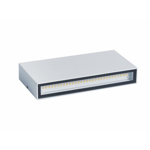 Aplique exterior Bern LED 12W 220V blanco Luxform