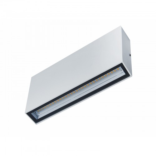 Aplique exterior Bern LED 12W 220V blanco Luxform