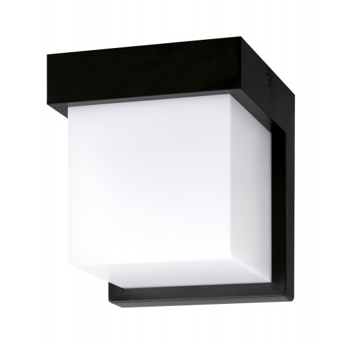APLIQUE EXTERIOR LAUSANNE LED 9W 220V NEGRO LUXFORM