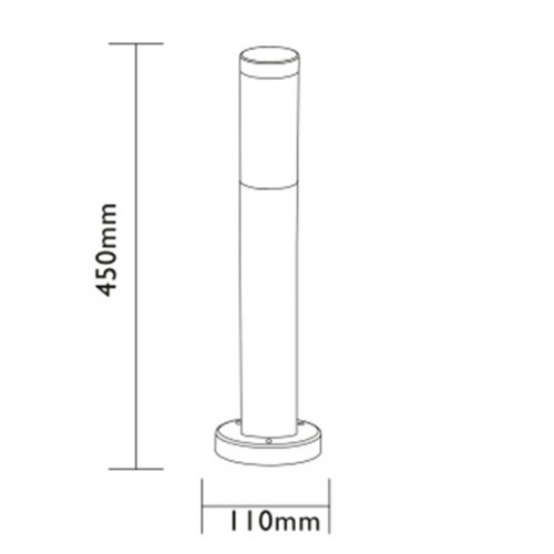 Farola Sobremuro Atlanta 45cm Luxform