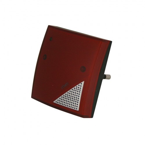 REPELE MOSQUITOS ROJO POR ULTRASONIDOS COBERTURA 25M² 230V/50HZ CONSUMO 0,4W COATI