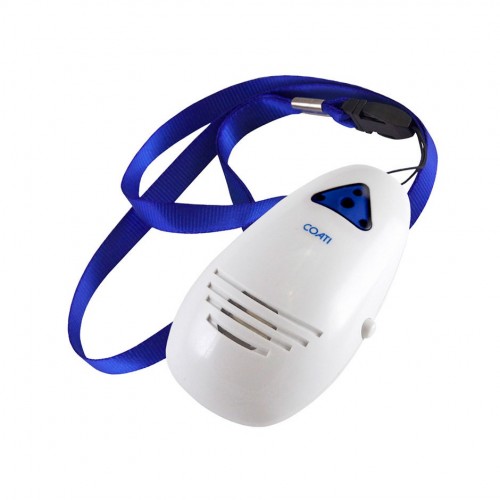 REPELE MOSQUITOS PORTÁTIL POR ULTRASONIDOS COBERTURA 2M² CON COLGANTE COATI