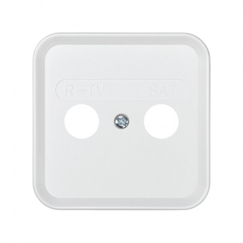 TOMA R-TV+SAT INTERMEDIA NO MODULAR BLANCO
