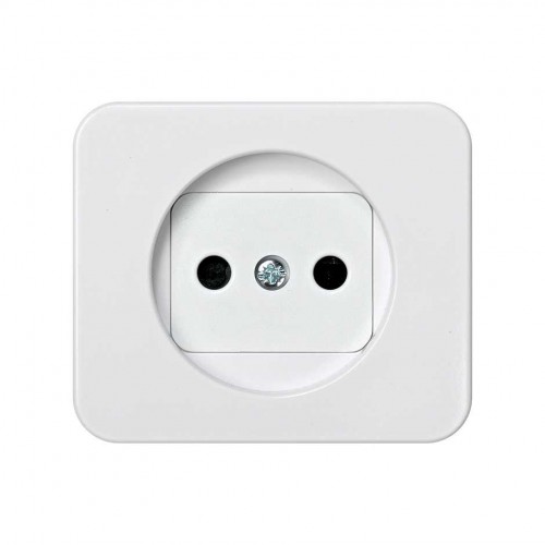 BASE ENCHUFE 2P BLANCO