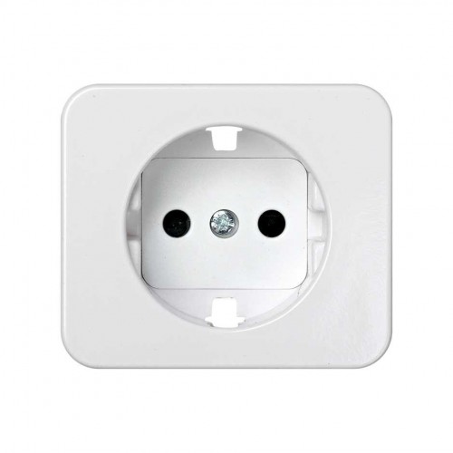 BASE ENCHUFE 2P+TT BLANCO