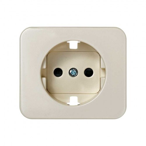 BASE ENCHUFE 2P+TT MARFIL