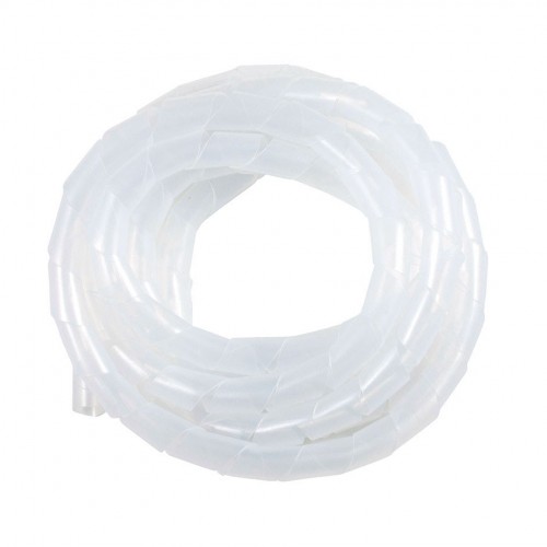 CINTA ESPIRAL ORDENACABLES 2 METROS Ø15-60MM BLANCO Simon Brico