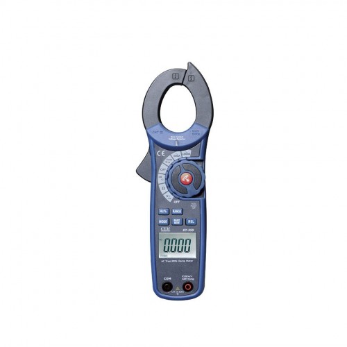 PINZA AMPERIMÉTRICA PROFESIONAL TRMS CON SELECTOR DE ESCALA MANUAL Y AUTOMÁTICO Coati