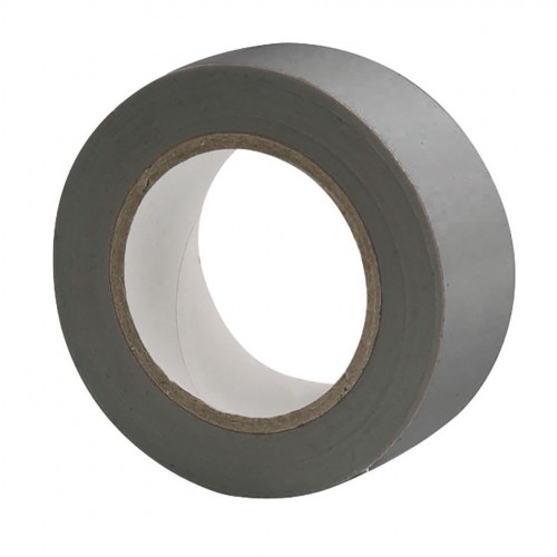 CINTA AISLANTE ADHESIVA PVC 19MM 20 METROS GRIS SIMON BRICO