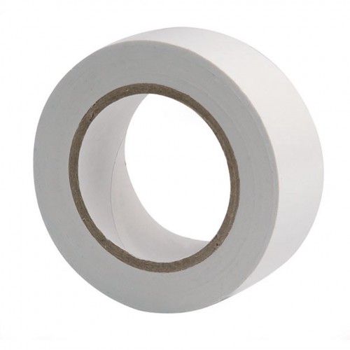 CINTA AISLANTE ADHESIVA PVC 19MM 20 METROS BLANCA Simon Brico