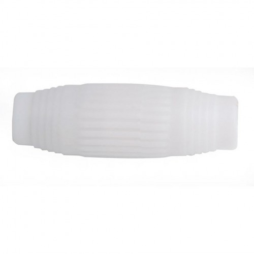 CONECTOR EMPALME DE CABLE TV BLANCO SIMON BRICO