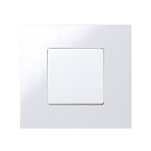Pack 5 conmutadores 10 AX 250V~ con sistema de embornamiento rápido blanco Simon 27 Play