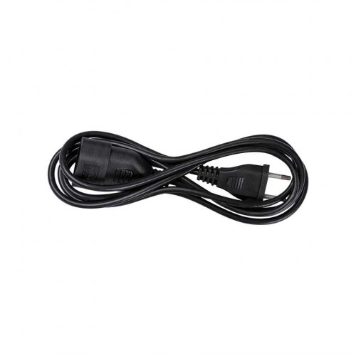 PROLONGADOR 2M H05VV-F 2X1MM² 10A 250V~ SIN TOMA TIERRA NEGRO SIMON