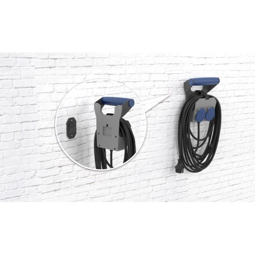 PROLONGADOR DE PARED EXPERT 10M H05RR-F 4G1.5MM² 16A 230V~ NEGRO/GRIS/AZUL SIMON