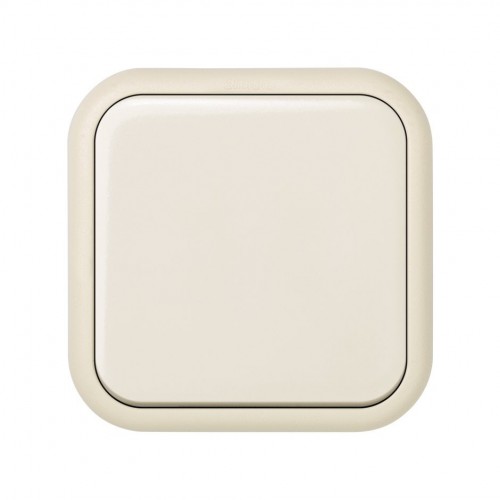 Caja de superficie baja para 1 elemento marfil Simon 31
