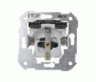 Base de enchufe schuko con doble cargador USB tipo A 10,5W Simon 75