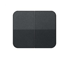 Tecla doble para mecanismos de mando grafito Simon 75
