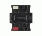 Interruptor unipolar 10 AX 250V~ con sistema de embornamiento rápido