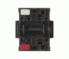 Pulsador 10 A 250V~ con sistema de embornamiento rápido