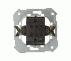 Cruzamiento 10 AX 250V~ con luminoso incorporado y sistema de embornamiento rápido