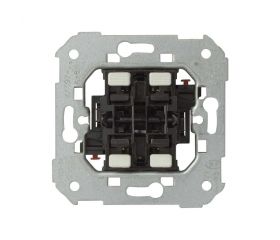 Grupo de 2 conmutadores 10 AX 250V~ con sistema de embornamiento rápido