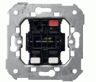 Grupo de 2 interruptores 10 AX 250V~ con sistema de embornamiento rápido