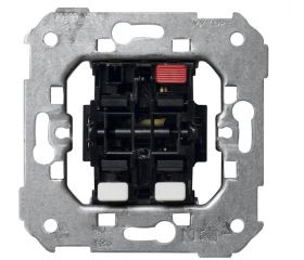 Grupo de 2 interruptores 10 AX 250V~ con sistema de embornamiento rápido
