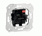 Grupo de 2 interruptores 10 AX 250V~ con sistema de embornamiento rápido