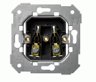 Base de enchufe bipolar 16 A 250V~ con sistema de embornamiento a tornillo