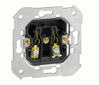 Base de enchufe bipolar 16 A 250V~ con sistema de embornamiento a tornillo