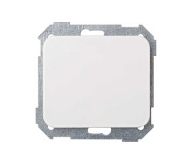Tapa ciega blanco Simon 75
