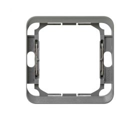 Pieza intermedia para 1 elemento gris Simon 75
