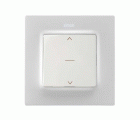 Tecla individual para mecanismos de persianas con 3 posiciones (subida, bajada y paro) blanco mate Simon 82 Concept
