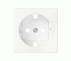 Tapa con dispositivo de seguridad para base de enchufe schuko blanco mate Simon 82 Concept