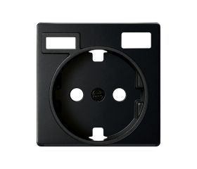 Tapa para la base de enchufe schuko con 2 cargadores USB A + C 10,5W Simon 82 Concept