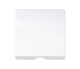 Tapa para salida cables-mecanismos de tirador blanco mate Simon 82 Concept