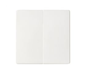 Conjunto semi-montado de 2 interruptores 10 AX 250~ con sistema de embornamiento rápido blanco Simon 82 Concept