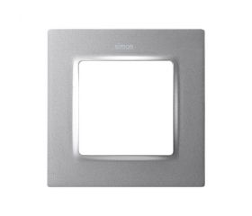 Marco para 1 elemento aluminio Simon 82 Concept