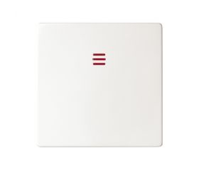 Tecla individual para mecanismos de mando con luminoso blanco Simon 82