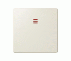 Tecla individual para mecanismos de mando con luminoso marfil Simon 82