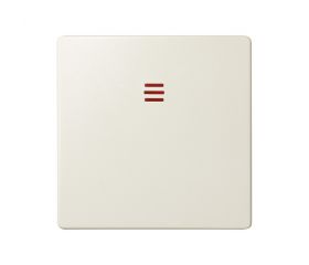 Tecla individual para mecanismos de mando con luminoso marfil Simon 82