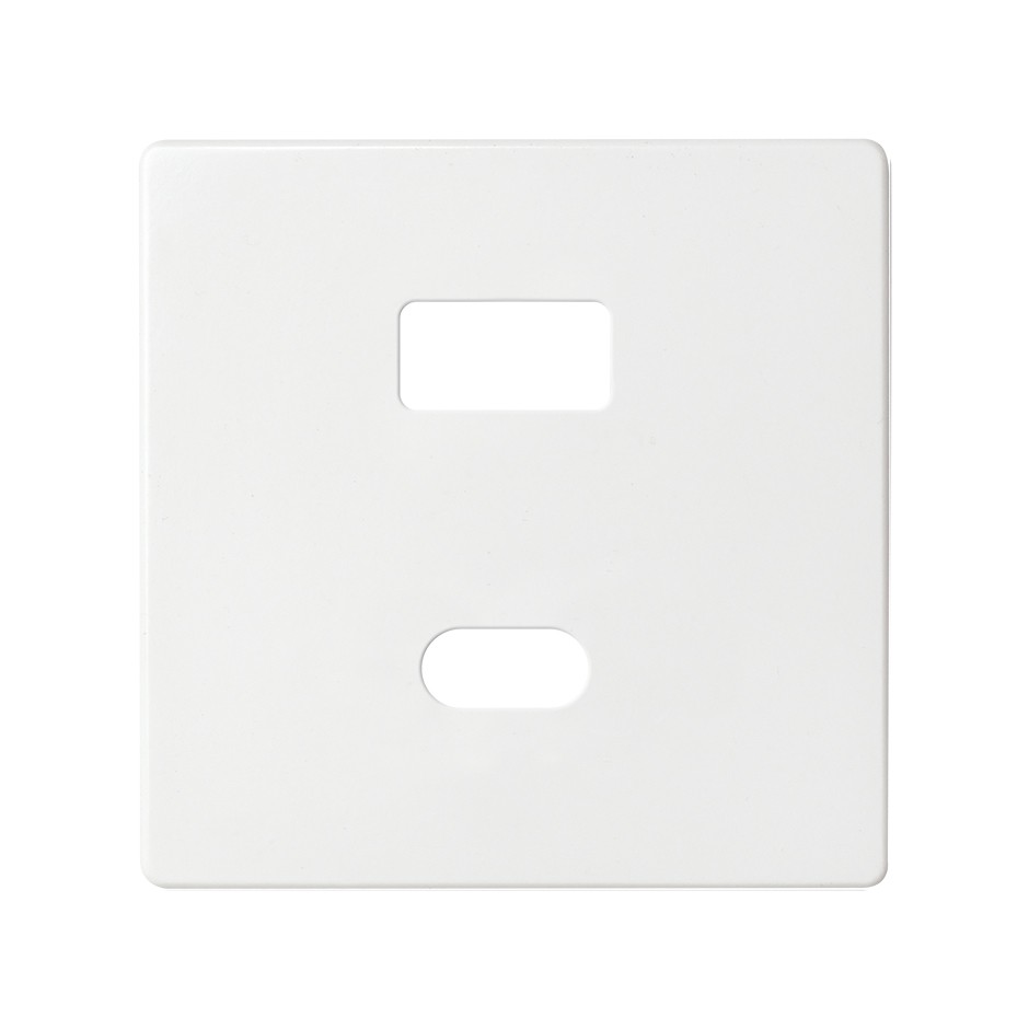 PLACA PARA CARGADOR USB A+C QUICKCHARGE BLANCO SIMON 82