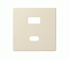PLACA PARA CARGADOR USB A+C QUICKCHARGE MARFIL SIMON 82