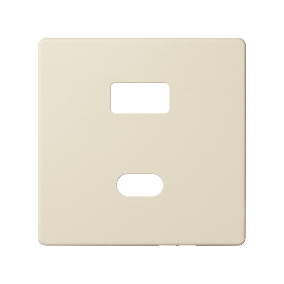 PLACA PARA CARGADOR USB A+C QUICKCHARGE MARFIL SIMON 82