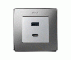 PLACA PARA CARGADOR USB A+C QUICKCHARGE ALUMINIO MATE SIMON 82