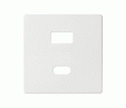 PLACA PARA CARGADOR USB A+C QUICKCHARGE BLANCO MATE SIMON 82 CONCEPT